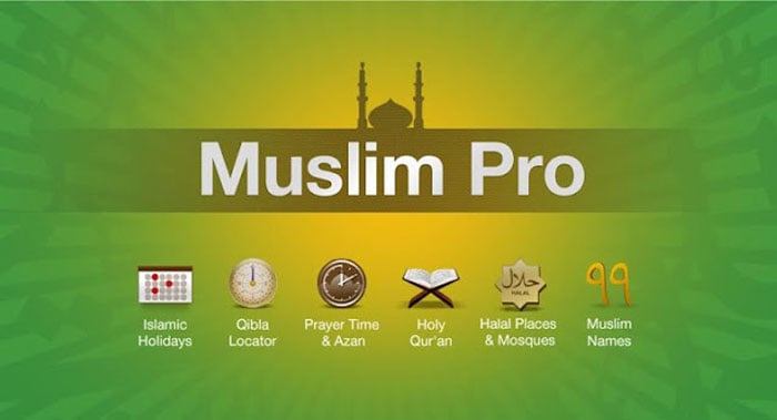 افضل تطبيقات رمضان - مسلم برو