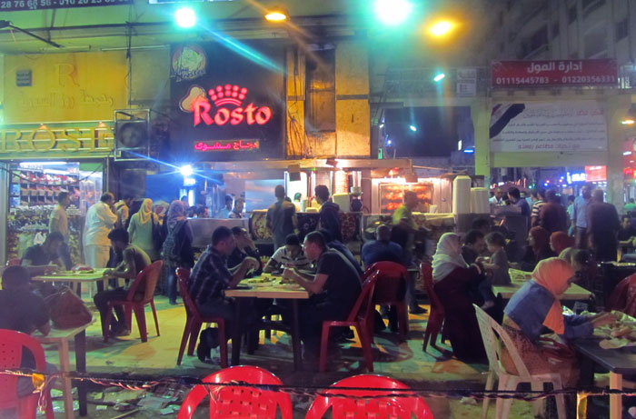 مطاعم السوريين في مصر - مطعم-رستو-من-الخار