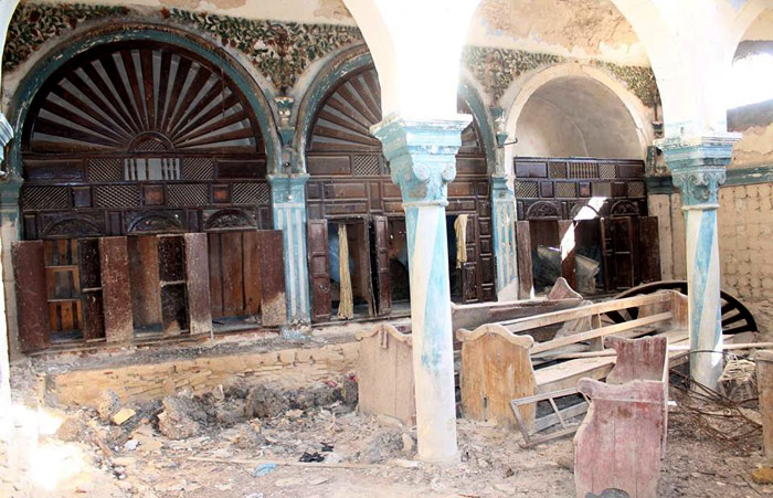 المعالم الدينية في تونس - أثار-الكنيس-اليهودي-بمدينة-المكنين