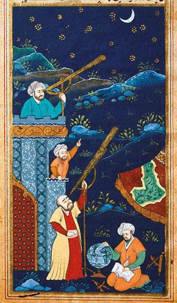 الأبراج عند العرب - مخطوطة من القرن السابع عشر، مكتبة جامعة اسطنبول